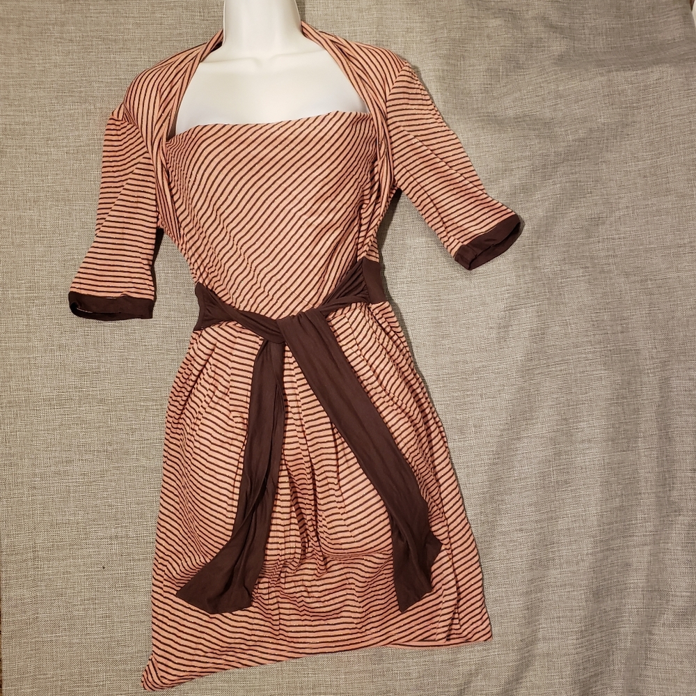 Striped Super Comfy Wrap Dress